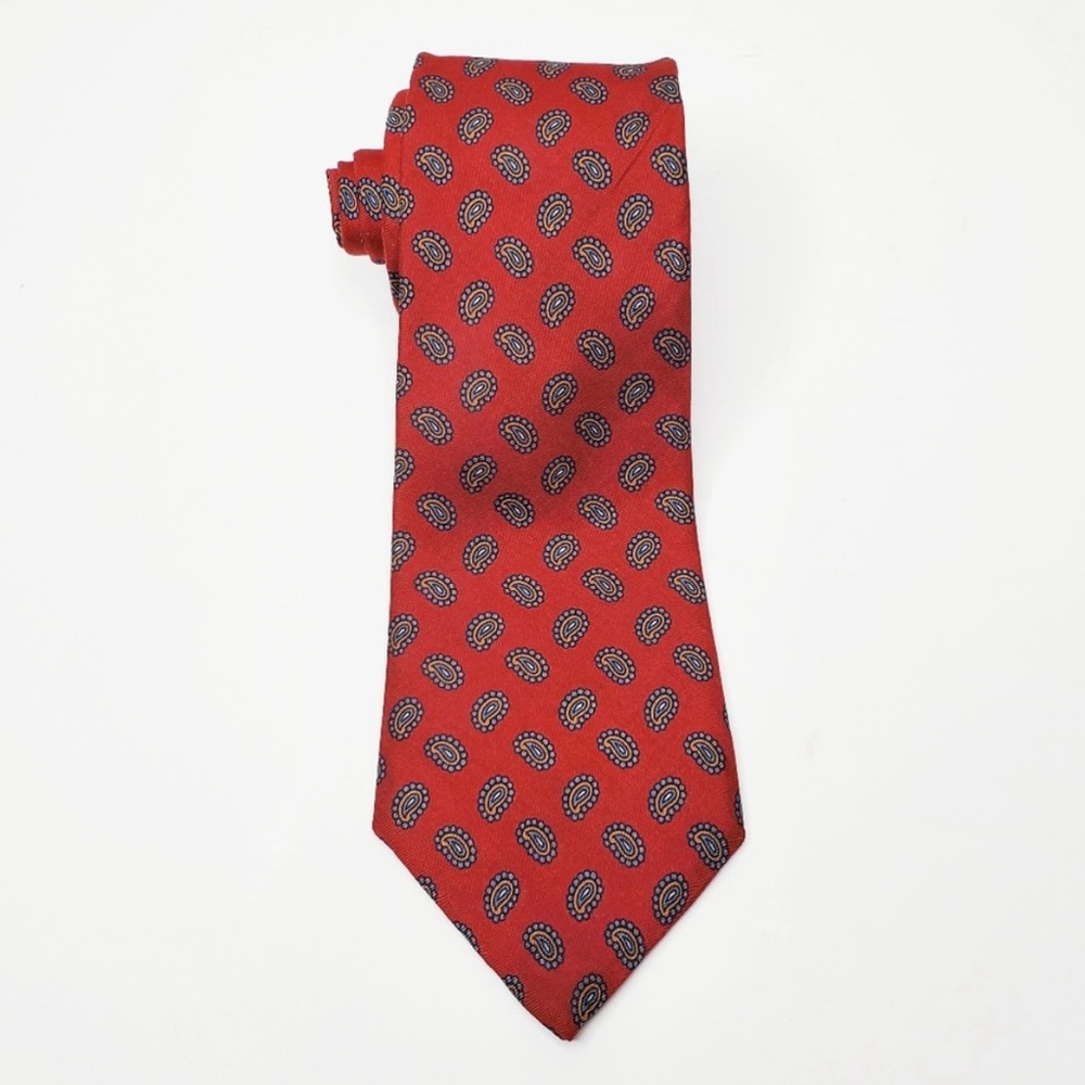 Liberty of London Red Paisley Tie